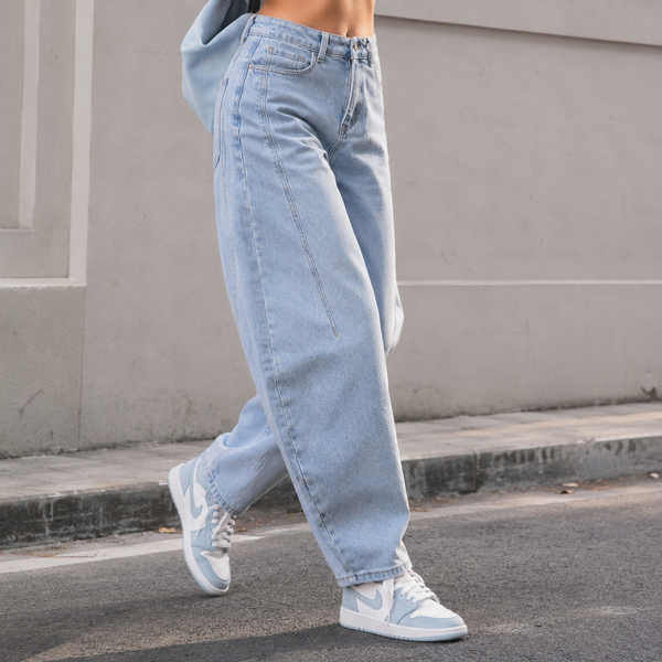 JEANS BARREL DOUBLE SEAM