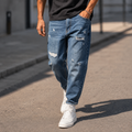 BOYFRIEND JEANS CARROT RIPPED