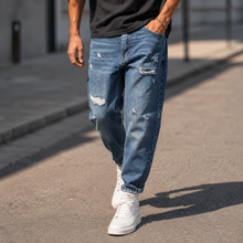 BOYFRIEND JEANS CARROT RIPPED