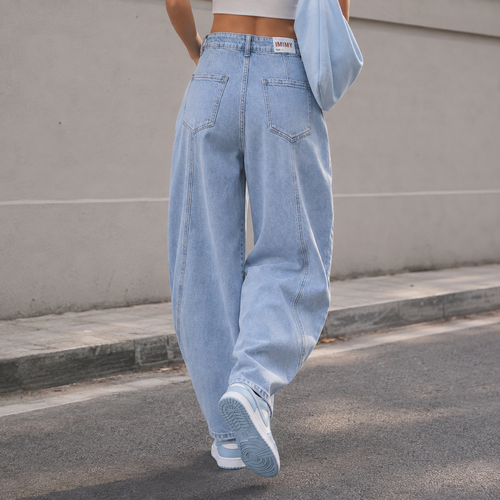 JEANS BARREL DOUBLE SEAM