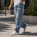 BUGGY RIPPED JEANS