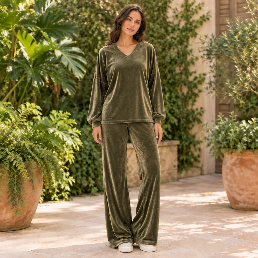 ΣΕΤ ΒΕΛΟΥΤΕ V-NECK