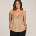 LINGERIE WITH V-NECK & LACE