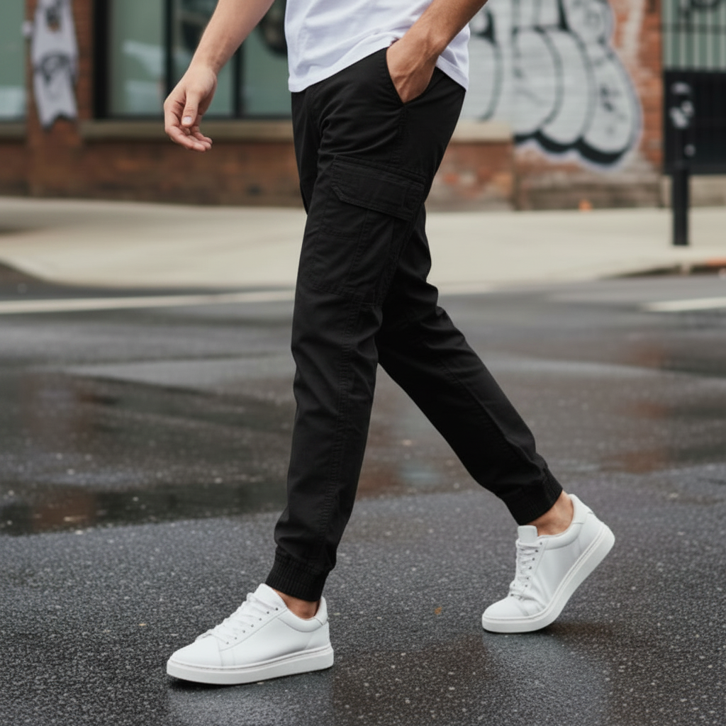 Cargo Jogger Μαύρο