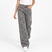 LEOPARD LIGHT WASH DENIM